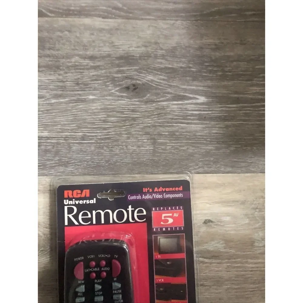 NEW RCA SYSTEMLINK 5 AV RCU500 TV VCR CABLE UNIVERSAL REMOTE CONTROL